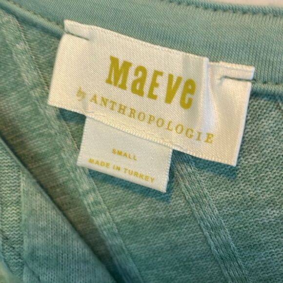 Anthropologie Maeve Tunic Sweater Mint Green Size Small - Picture 6 of 9